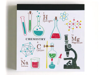 Memo pad square Chemistry Greenflash