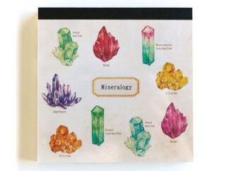 Memo pad square Mineralogy Greenflash
