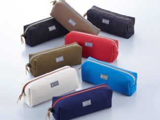LA VELA Kinari Canvas Box Pencase by Gulfstream
