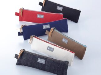 LA VELA Kinari Canvas Slim PenCase by Gulfstream